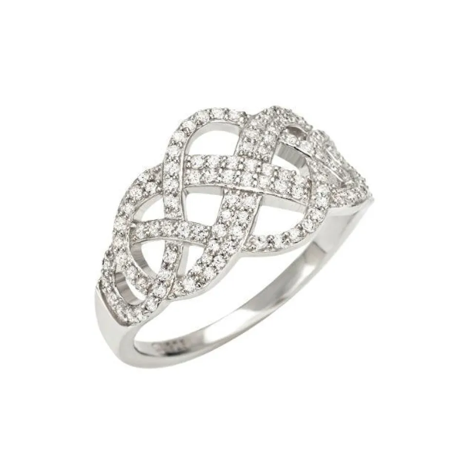 Discount Anello Bliss Gioielli Donna Collezione Renaissance In Argento 925 Con Zirconi Outlet Gioielli