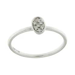 Best Anello di Fidanzamento Cuscino con Diamanti 0,04 Carati Anelli Di Fidanzamento