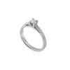 Online Anello di Fidanzamento in Oro Bianco con Diamante Taglio Brillante 0,20 Carati Anelli Di Fidanzamento