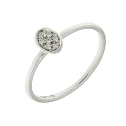 Best Anello di Fidanzamento Cuscino con Diamanti 0,04 Carati Anelli Di Fidanzamento
