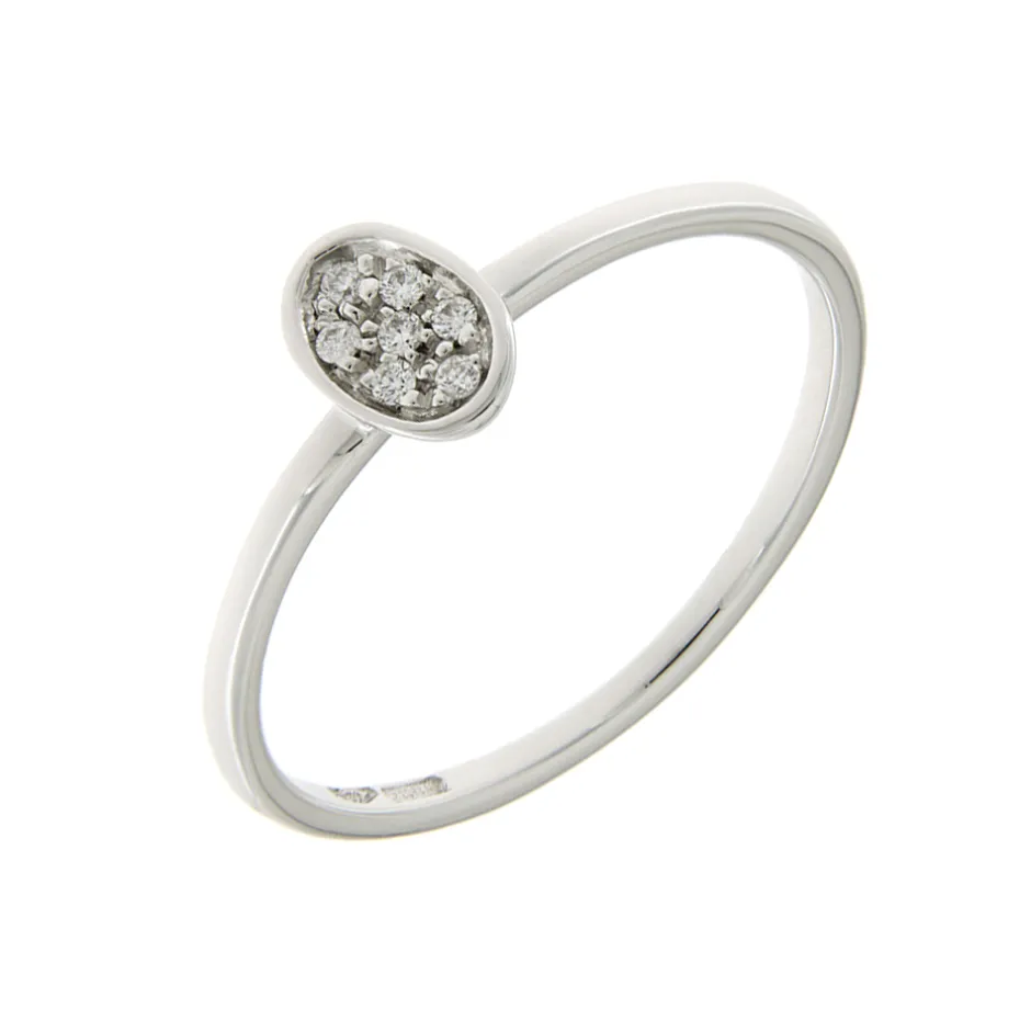 Best Anello di Fidanzamento Cuscino con Diamanti 0,04 Carati Anelli Di Fidanzamento