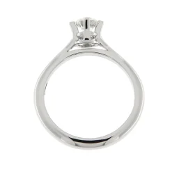 Online Anello di Fidanzamento Mongolfiera in Oro Bianco e Diamante 0,43 Carati Anelli Di Fidanzamento