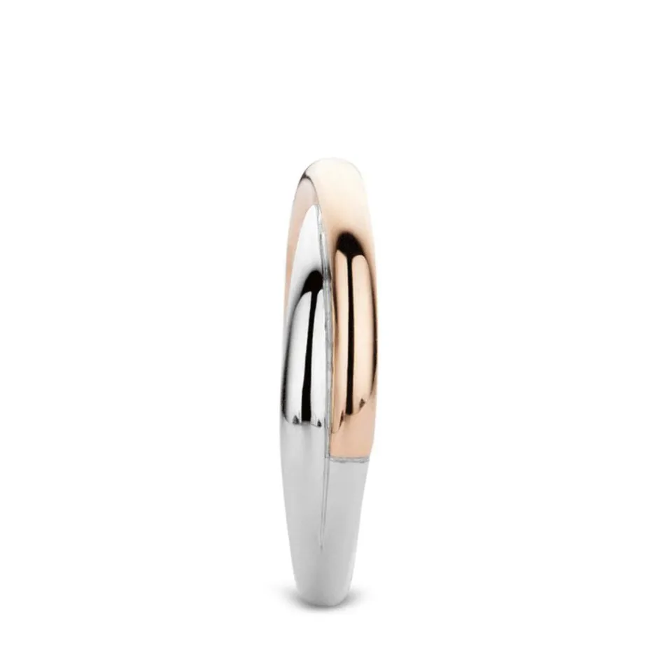 Clearance Anello Donna In Argento 925 Placcato Oro Rosa Ti Sento Milano Gioielli Ti Sento Milano