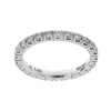 Discount Anello Eternity Classic in Oro Bianco e Diamanti 1,03 Carati Anelli Eternity
