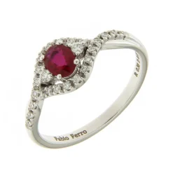 Clearance Anello Incanto di Rubino e Diamanti Anelli