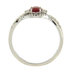 Clearance Anello Incanto di Rubino e Diamanti Anelli
