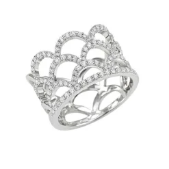 Best Anello Fascia Bliss Gioielli Donna Collezione Venice In Argento 925 Con Zirconi Outlet Gioielli
