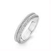 Clearance Anello Fedina Ti Sento Milano Donna In Argento 925 Con Zirconi Gioielli Ti Sento Milano