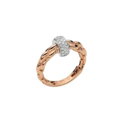 Discount Anello Fope Collezione Eka in Oro Rosa e Diamanti Gioielli Fope