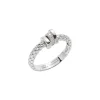 Discount Anello Fope Collezione Prima in Oro Bianco con Diamanti Gioielli Fope