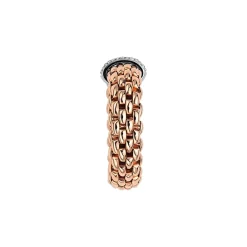 Clearance Anello Fope Collezione Vendome Flex It in Oro Rosa con Diamanti Gioielli Fope