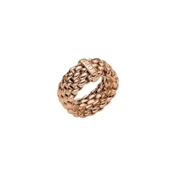 Discount Anello Fope Flex It Collezione Essentials in Oro Rosa Gioielli Fope