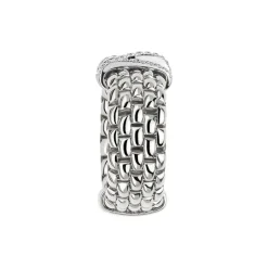 Best Anello Fope Flex It Collezione Panorama in Oro Bianco con Diamanti Gioielli Fope
