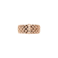Discount Anello Fope Flex It Collezione Essentials in Oro Rosa Gioielli Fope