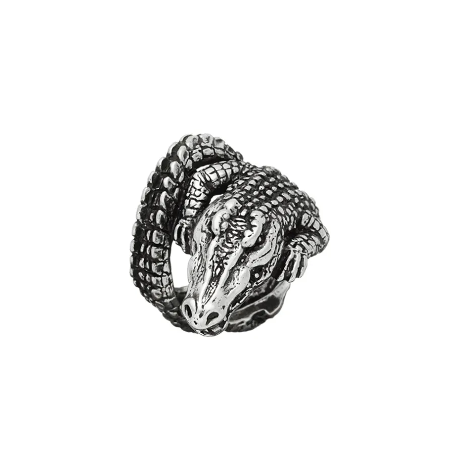 Fashion Anello Giovanni Raspini Coccodrillo Uomo Uomo Gioielli Giovanni Raspini Uomo
