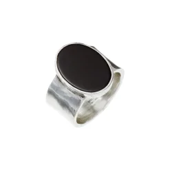 Clearance Anello Giovanni Raspini Jack Ovale Onice Uomo Gioielli Giovanni Raspini Uomo