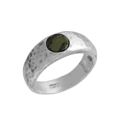 Outlet Anello Giovanni Raspini Martellato Diaspro Uomo Gioielli Giovanni Raspini Uomo