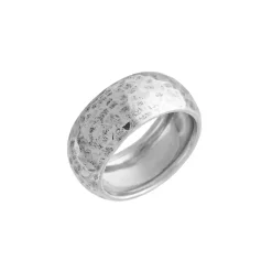 New Anello Giovanni Raspini Martellato Grande Uomo Gioielli Giovanni Raspini Uomo