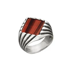 Hot Anello Giovanni Raspini Rigato Occhio Di Toro Uomo Gioielli Giovanni Raspini Uomo
