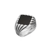 Fashion Anello Giovanni Raspini Rigato Onice Uomo Gioielli Giovanni Raspini Uomo