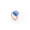New Anello Madi Essenza con Quarzo Idrotermale Blu Gioielli Madi