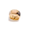 Discount Anello Madi Laguna Pesca con Tris di Quarzi Colorati Gioielli Madi