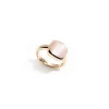 Discount Anello Madi Solitario Collezione Laguna con Quarzo Idrotermale Rosa Gioielli Madi