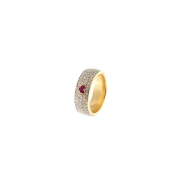 Clearance Anello Rue des Mille Galactica Cuore Rosso Gioielli Rue Des Mille