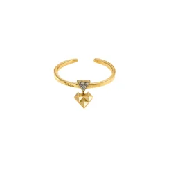 Outlet Anello Rue des Mille Stardust Magnetica Cuore Matto Gioielli Rue Des Mille