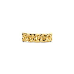 Discount Anello Ti Sento Milano Catena Dorata in Argento Gioielli Ti Sento Milano