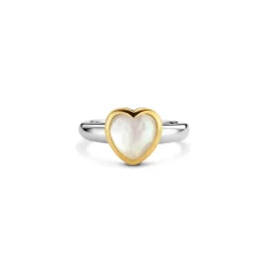 New Anello Ti Sento Milano Cuore Madreperla Gioielli Ti Sento Milano