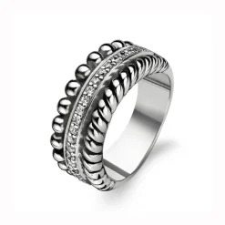Best Anello Ti Sento Milano Fascia Bubble Torciglione Gioielli Ti Sento Milano