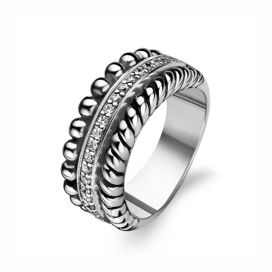Best Anello Ti Sento Milano Fascia Bubble Torciglione Gioielli Ti Sento Milano