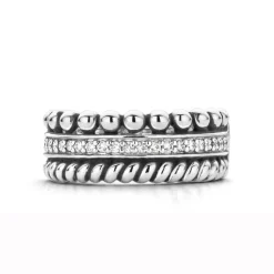 Best Anello Ti Sento Milano Fascia Bubble Torciglione Gioielli Ti Sento Milano