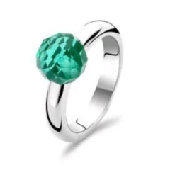 Fashion Anello Ti Sento Milano Quarzo Verde Gioielli Ti Sento Milano