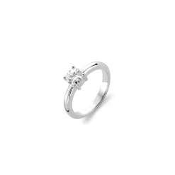 Best Anello Ti Sento Milano Solitario Zircone Grande Gioielli Ti Sento Milano