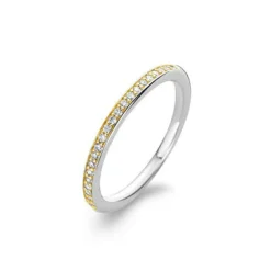 Fashion Anello Ti Sento Milano Veretta In Giallo Gioielli Ti Sento Milano