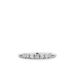Outlet Anello Veretta In Argento 925 Con 5 Zirconi Ti Sento Milano Nuova Collezione N 16 Gioielli Ti Sento Milano