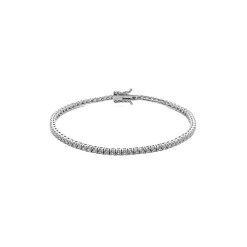 Online Bracciale Comete Gioielli Tennis con Zirconi 19 cm Uomo Gioielli Comete Uomo