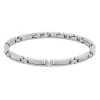 Online Bracciale Comete Gioielli Uomo in Acciaio Maglia Binari Uomo Gioielli Comete Uomo