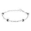 Fashion Bracciale Comete Gioielli Uomo Snodato con Bowl in Argento Uomo Gioielli Comete Uomo