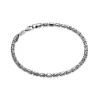 Best Bracciale Desmos a Segmenti in Argento Brunito Lunghezza 20 cm Uomo Gioielli Desmos Uomo