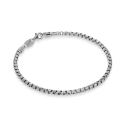 Clearance Bracciale Desmos Snodato in Argento Lunghezza 20 cm Uomo Gioielli Desmos Uomo