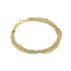 Clearance Bracciale Desmos Spark Fili In Argento Placcato Giallo Gioielli Desmos