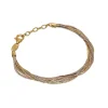 Outlet Bracciale Desmos Spark Fili In Argento Bianco Giallo Rosa Gioielli Desmos