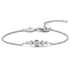 Clearance Bracciale Donna In Argento 925 Ti Sento Milano Con 5 Zirconi Degradèe Nuova Collezione Gioielli Ti Sento Milano