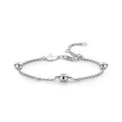 Best Bracciale Donna Ti Sento Milano In Argento 925 Con 3 Punti Luce in Zirconi Gioielli Ti Sento Milano