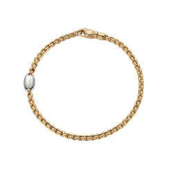 Sale Bracciale Fope Colleziona Eka in Oro Giallo Uomo Gioielli Fope Uomo | Gioielli Fope