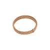 Hot Bracciale Fope Collezione Panorama Flex It in Oro Rosa con Diamante Nero Gioielli Fope