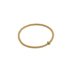 Best Bracciale Fope Collezione Prima Flex It in Oro Giallo con Diamante Nero Gioielli Fope